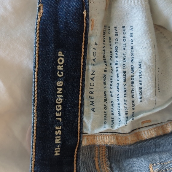 American Eagle high-rise Jegging crop - Picture 5 of 5